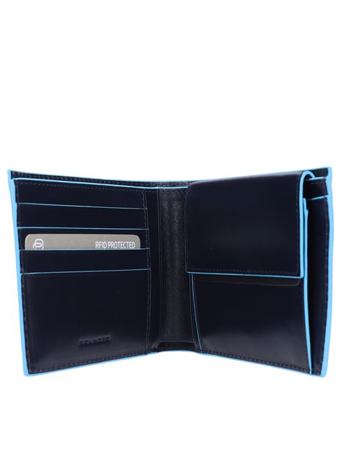 Portafoglio in pelle PIQUADRO | PU257B2RBLU SCURO